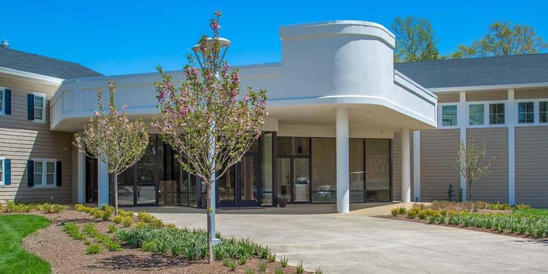 Facility entrance.