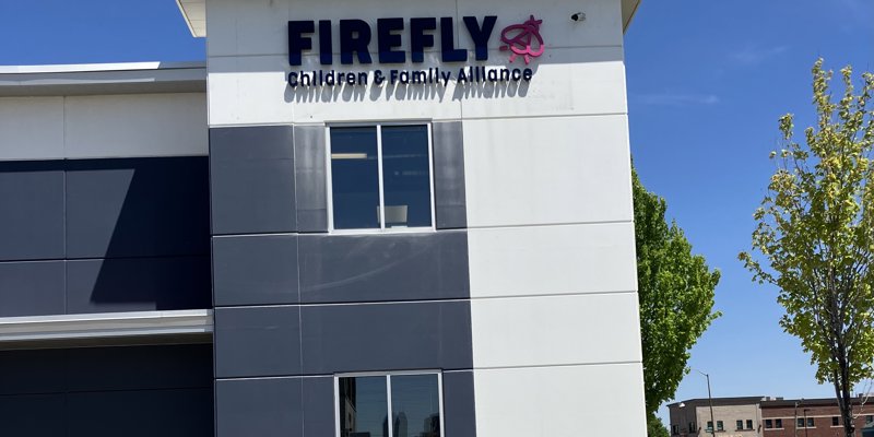 Exterior of Facility building and clear signage.
